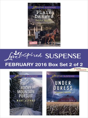 cover image of Love Inspired Suspense February 2016, Box Set 2 of 2